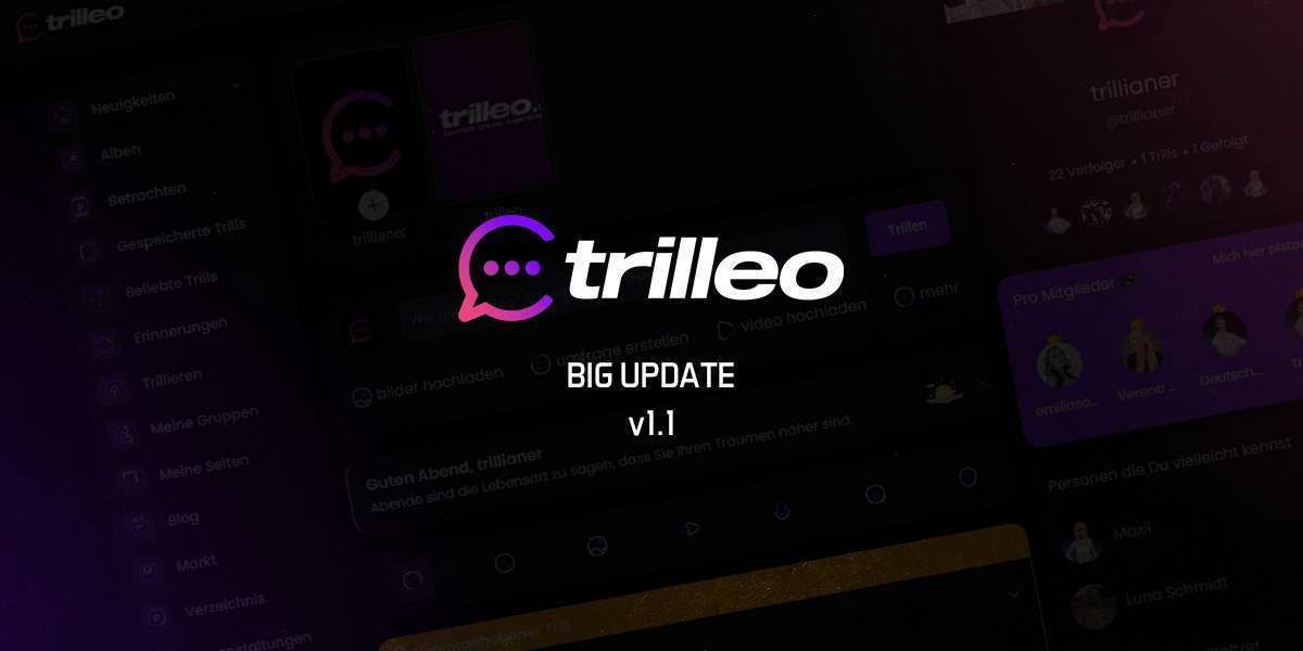 [UPDATE] trilleo v1.1 ist nun online!